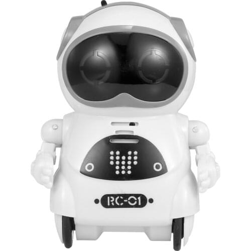 GOOLSKY 939A RC Pocket Robot Talking Interactive Dialogue Voice Recognition Record Singing Dancing Telling Story Mini Robot Toy