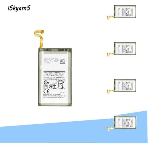 ISkyamS 5pcs 3500mAh EB-BG965ABE Replacement Battery For Samsung Galaxy S9 Plus G9650 S9+ G965F Good Quality Phone Battery