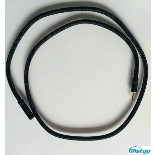 IWISTAO HIFI Earphone Extending Cable 3.5mm Female to Male Stereo Cable 4N OFC Wire 1m to 8m Gold-plated Terminals Free Shipping