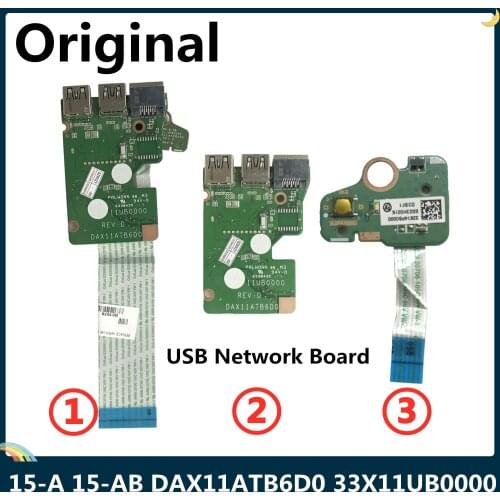 LSC Original For HP 15-A 15-AB Series Motherboard DAX11ATB6D0 33X11UB0000 USB Network Board 100% Tested