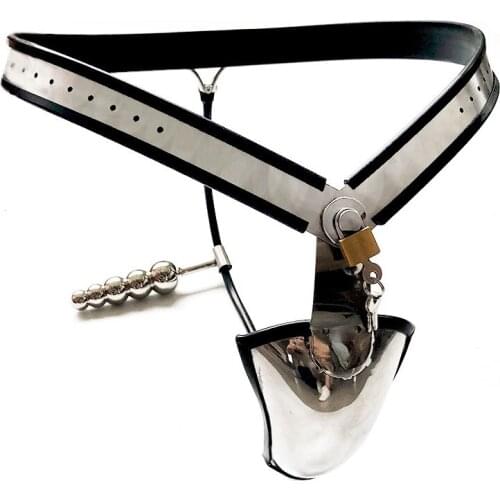 Metal Penis Sleeve Cage Stainless Steel Male Chastity Belt Pants BDSM Bondage Cbt Sex Toys For Men Chastity Lock Device