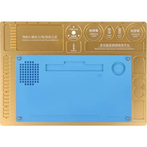 Multifunction Aluminum Alloy Maintenance Workbench Video Microscope Camera Holder Base Repair Platform