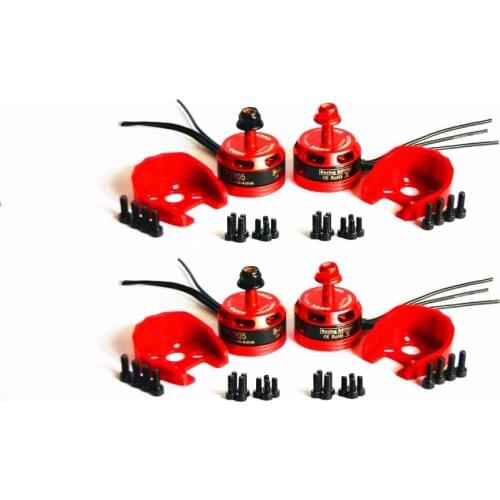 New Arrival 4pcs BR2205/DX2205 2300KV 2-4S Brushless Motor+FVT 20A OPTO PRO ESC For QAV250 ZMR250 220 260 Multirotor