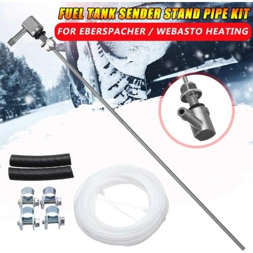 NEW Car Air Parking Heater Fuel Stand Pipe 435mm Fuel Tank Pick Up Low Profile Standpipe For Diesel Parking Heater