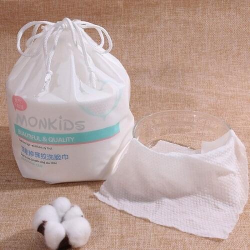 Disposable Face Towel Non-Woven Facial Tissue One-Time Makeup Wipes Cotton Pads Facial Cleansing Roll Paper Tissue For Beauty