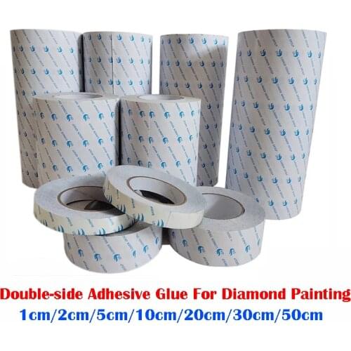 Wholesale Diamond Painting Accessories Double-sided Adhesive Glue DIY Craft Sticky Diamond Mosaic Customize Painting Tools Tape