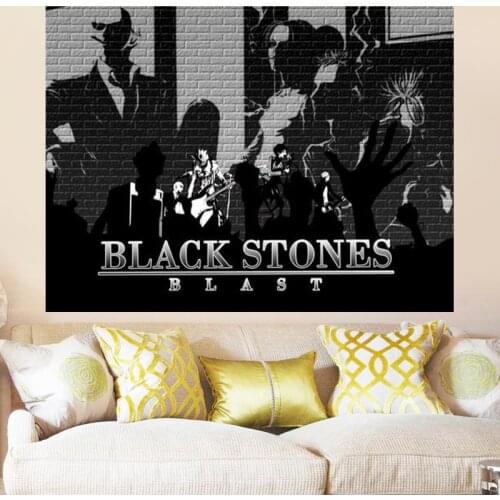 7STYLEBlack Stones Nana Anime Home Decor Canvas Posters Prints Decoration Art Wall Pictures Painting