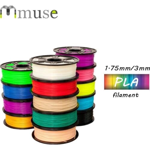 13 Colors 1.75mm 3mm 3D Printing Material NW 1KG PLA Plastic Filament For 3D Printers