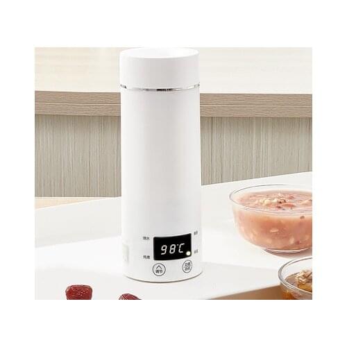 Portable Miini Electric Kettle Water Thermal Heating Boiler Travel Stainless Steel Tea Pot Coffee Milk Boiling Cup 110V 220V