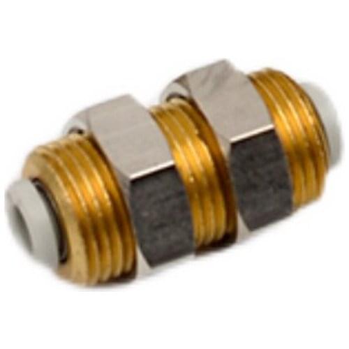 Applicable Tubing: Metric Size, Connection Thread: M, R, Bulkhead Union KQ2E08-00A