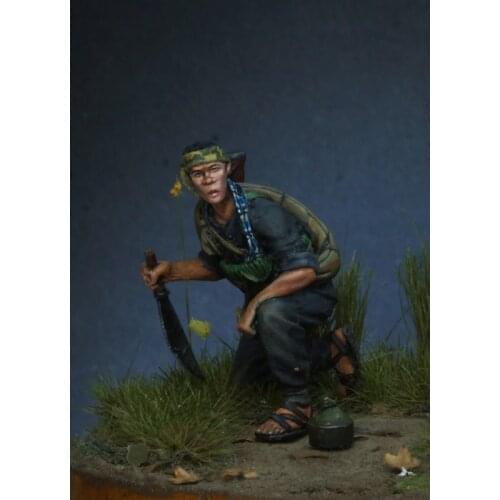 1/35 Resin Figure Model kits Unassambled Unpainted C667