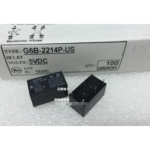 Relay G6B-2214P-US-DC5V G6B-2214P-US-5VDC