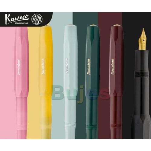 KAWECO Sky Line|Classic Sport, Classic Sport Foutain Pen,EF NIB Iridium Gold Pen,Professional Business Signature Pen,Office Pen