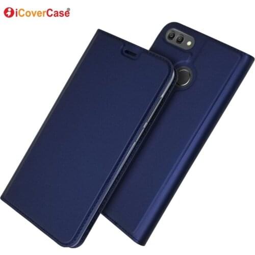 Ultra-thin PU Leather Flip Wallet Case Stand Cover For Huawei Enjoy 8/8 Plus