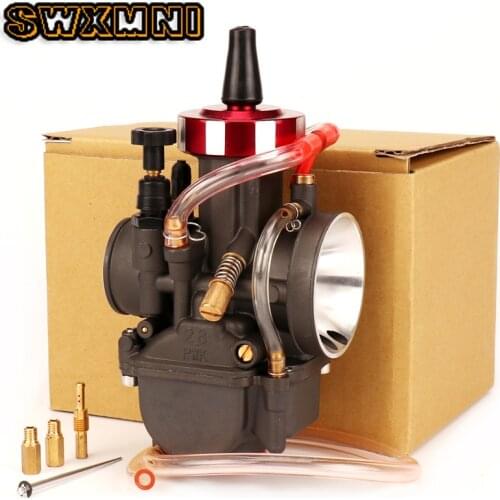 Universal Motorcycle Carburetor PWK 28 mm for Off-road Scooter GY6 ATV 110 125 150 200cc 4T Engine