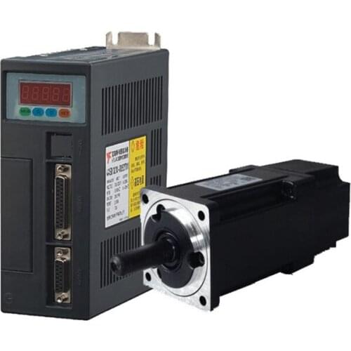 1KW NEMA32 AC Servo Motor+ Drive Kit 4Nm 220V 2500r/min 80mm 80ST-M04025 1000W for CNC Machine 3M Encoder Cable 2 Years Warranty