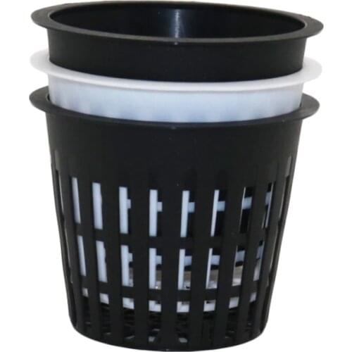 5 Pcs Hydroponic Mesh Pot Vegetable planting basket Soilless cultivation equipment Aeroponic Plastic Plant rooter Net Cup