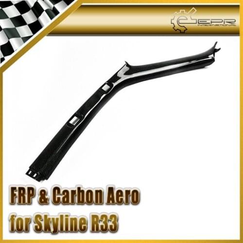 Car-styling For Nissan Skyline R33 GTS GTR LHS Carbon Fiber A-Pillar
