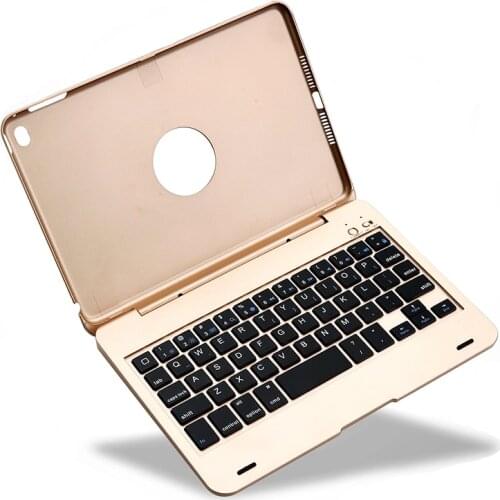 Wireless Bluetooth Keyboard Case,Protective iPad Case Stand & Wireless Keyboard w/ Rechargeable Battery for iPad Mini 5, 4,3,2,1