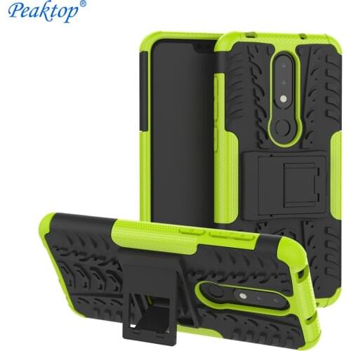 Case For Nokia 6.1 1 2 3 5 6 8 3.1 5.1 7.1 Plus 2018 6.1 X3 X5 X6 X7 Armor Hard PC Silicone Phone Case Cover Shell Coqu #Q