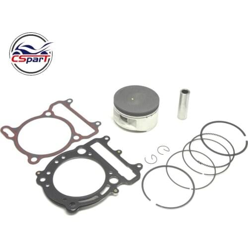 80MM 18MM Piston Ring Gasket Kit VOG LINHAI YP 400 400CC Tank Touring ATV Buggy Scooter Parts