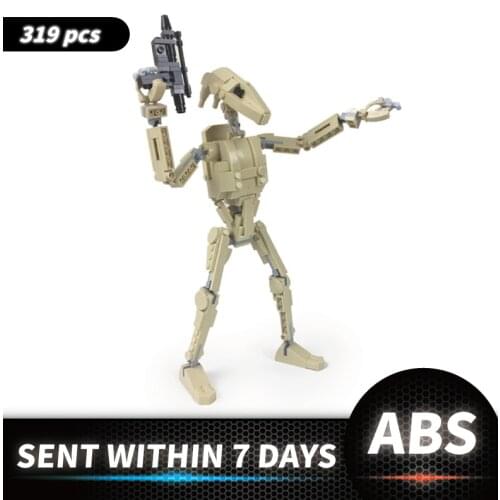 Star Series MOC B1 Battle-Droid Building Blocks Bricks Collection Movie Creative Space Model Toy Educational