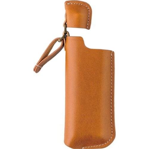 Igniter Holster Telescopic Igniter HolsterOutdoor Camping Windproof Igniter Storage Leather Case Enjoyment