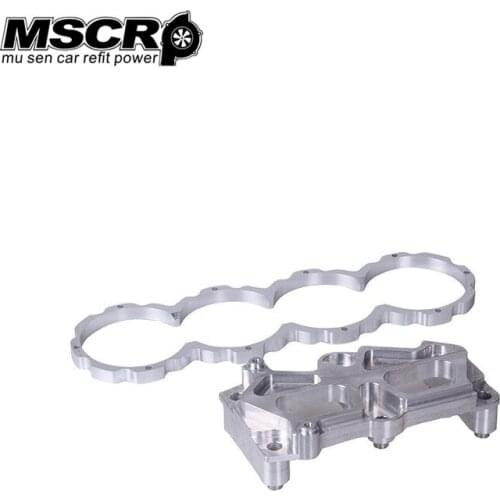 ENGINE MOTOR MOUNT BLOCK GIRDLE VTEC Girdle w Dowel Pins + Block Guard VTEC Conversion For Honda B-Series B16 90-01
