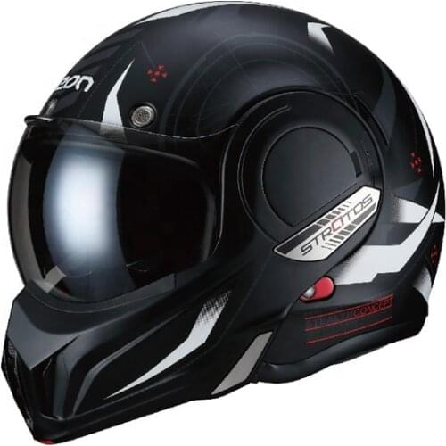 BEON B707 Full Face Motorcycle Helmet Racing casco moto Dual Visor Man Woman 180 degree reverse capacete Original casque moto