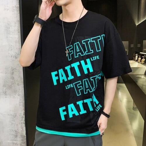 New Arrival Mens T-Shirt Top Quality 100% Cotton Printed Short Sleeve O-Neck Tshirt For Men Tee Sport Outdoor Gym Clothes M-3XL