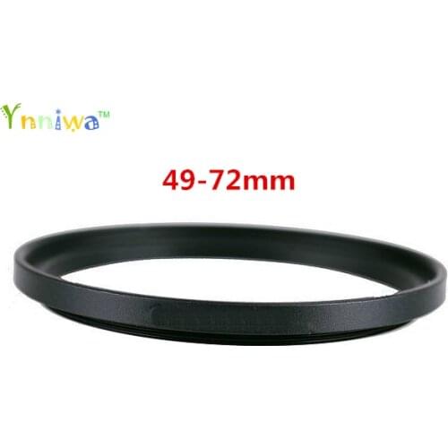 49-72 mm Metal Step Up Rings Lens Adapter Filter Set