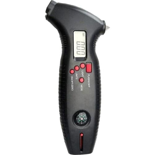 NEW-Digital Tire Pressure Gauge Meter Tire Diagnostic Tool 0-200 PSI Backlight LED Air Pressure Gauge for Bicycle Car