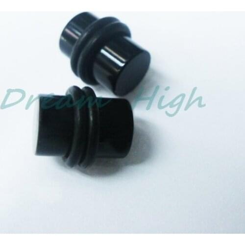 Wholesale Black Ear Expander Ear Tunnel Earring Body Jewelry Ear Stud For Women Men 100pcs/lot Free Shipping Promotional Product