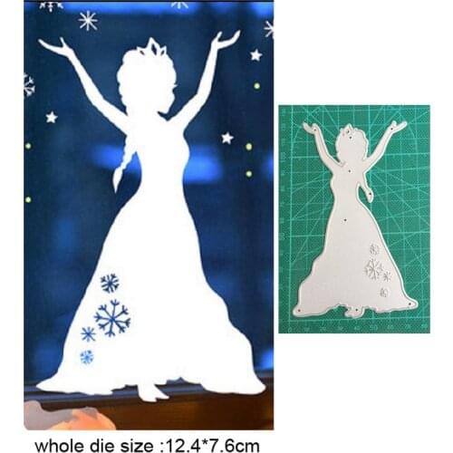 Craft dies Princess Angel Metal Cutting Dies Embossing Die Cuts Scrapbook dies Paper Craft Knife Mould Blade Punch Stencils dies