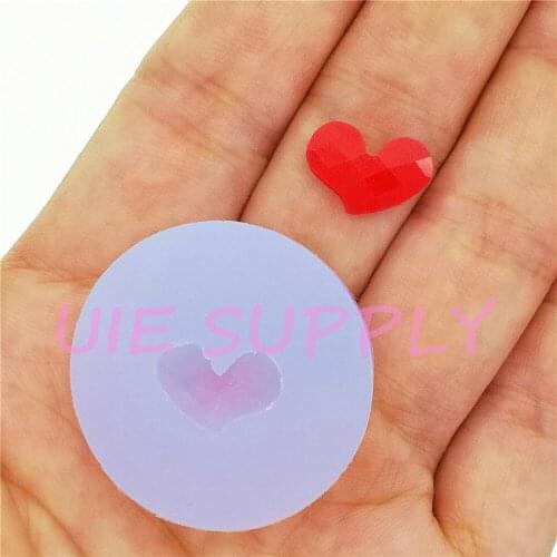 BYL550U 12.9mm x 8.7mm Silicone Mold Fondant Cake Decoration Candy Resin Clay Earrings Necklace Craft Soap Candle FOOD SAFE