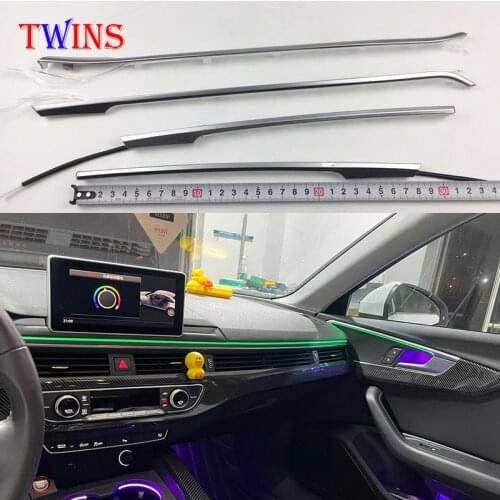 For Audi A4 A5 B9 2017-2019 LED ambient light 32 Colors Interior Atmosphere Light door light Footwell light original MMI control