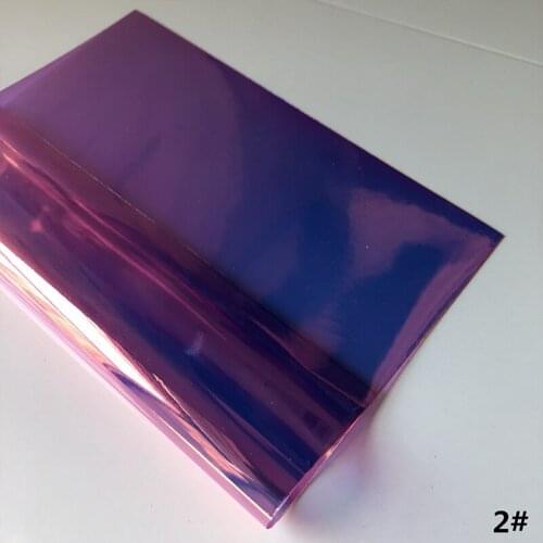 Manufacturers high-quality spot hot-selling laser transparent phantom pvc rainbow film