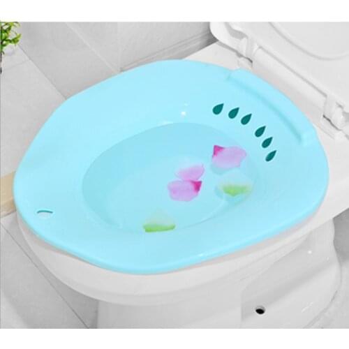 3 Colors Bathtubs Sit Bath for Toilet Seat Postpartum Vaginal Care Hemorrhoid Cleanse Inflammation