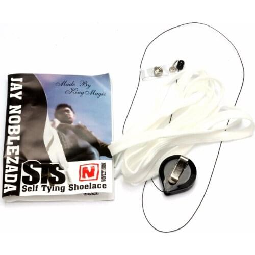 Magic Self Tying Shoelace can be tied by itself street magic tricks magican gimmick magic illusion close up magic E3074