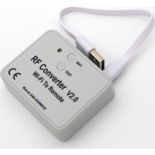 Wifi to Converter multi frequency rolling code brands 315 330 433 868 mhz WiFi switch socket relay module breaker remote control