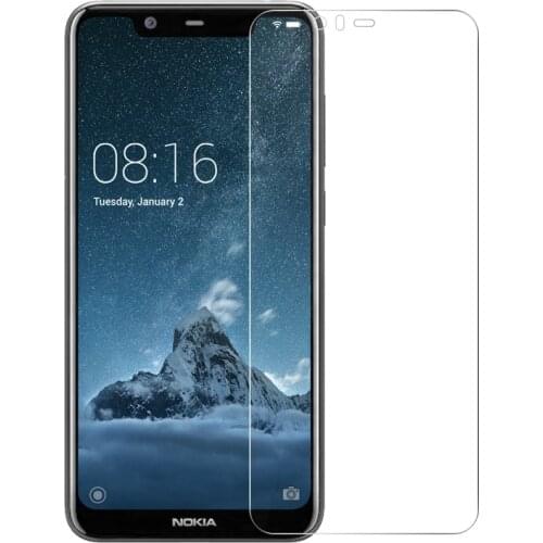 Tempered Glass For Nokia 5.1 Plus Glass Screen Protector 2.5D 9H Premium Tempered Glass For Nokia 5.1Plus X5 Protective Film