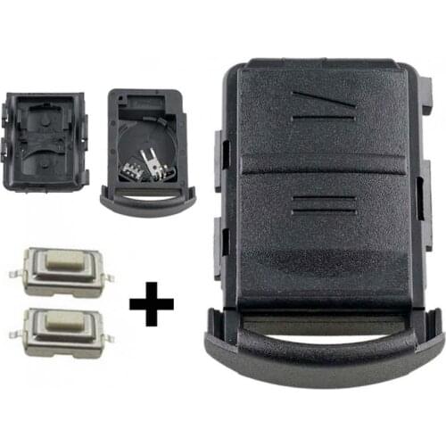 2 Buttons Car Auto Key Remote Control Housing Replacement with 2 Microswitch Fit for OPEL AGILA MERIVA CORSA_C COMBO ASTRA