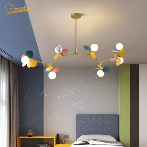 Modern Art Iron Pendant Lights Lighting LED Pending Lamp Multicolor Living Room Bedroom Dining Room Loft Home Decor Hanging Lamp