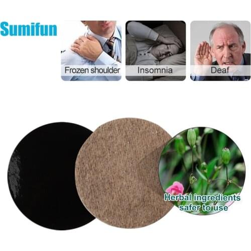 6Pc/box Tinnitus Treatment Tinnitus Relief Patch Ear Deafness Sore Ear Pain Sticker Natural Herb Plant Plaster Improve Listening