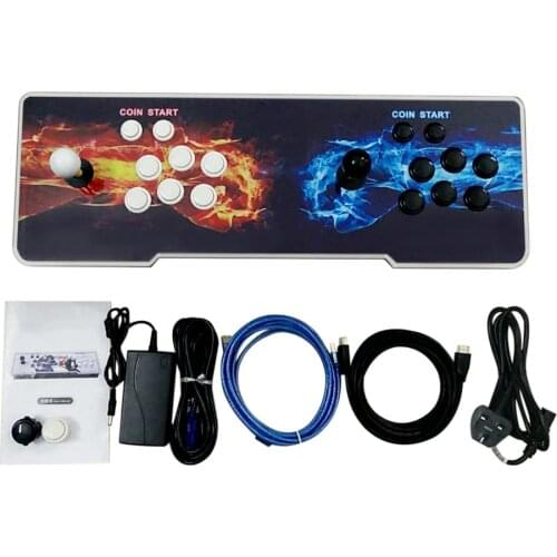 846 Classic Games Home Multiplayer Arcade Game Console Controller Kit Set Double Joystick Children Game Console Machine US Plug