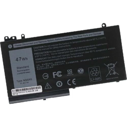 New Laptop Battery for DELL Latitude E5270 E5470 E5570 NGGX5 12 5000