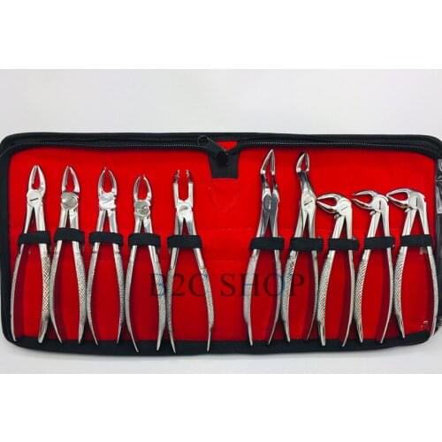 Dentagra dental dental forceps suit adult&children,Kids tooth forceps forceps sets of dental instruments include post pliers