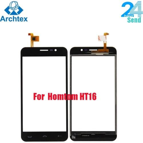 For Original Homtom HT16 Touch Panel Perfect Repair Parts +Tools T16 5.0 Inch Glass Panel Touch Screen Digitizer
