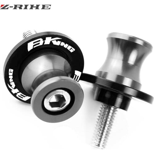For Suzuki B-KING 1300 B-king 1300 2008 2009 2010 2012 8MM CNC Motorcycle Accessories Stand Swingarm Spools Slider Stand Screw