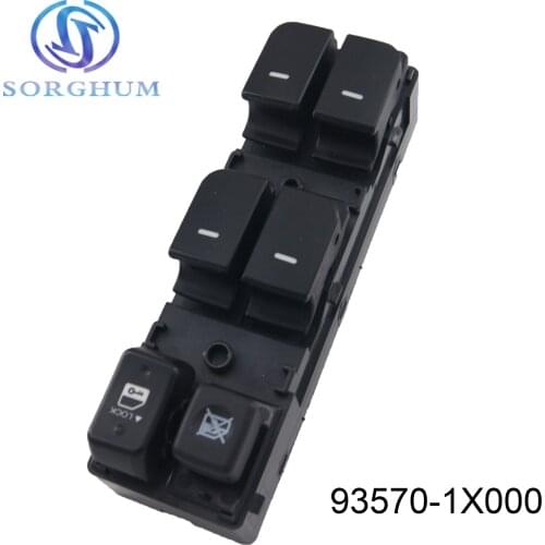 Car Auto Electric Power Master Window Control Switch Button for Kia FORTE Cerato 2010 2011 2012 93570-1X000 Car Styling